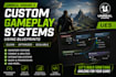 create custom unreal engine gameplay systems using blueprints ue5