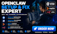 setup install open claw open claw tutorial open claw fix replit ai n8n setup