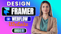 design, develop webflow website framer website figma to framer, framer developer