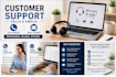 handle customer emails and calls professionally