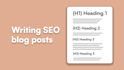 write SEO blog posts and email outreach copy