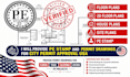 provide structural engineer permit drawings with pe stamp support