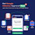 get google adsense approval fast, preapproved accounts