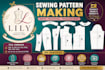 make amigurumi crochet digital sewing pattern for cloth garment grading in pdf