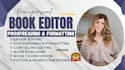 professionally edit and proofread your ebook, book, or novel for amazon KDP