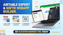 airtable automation, airtable expert, airtable crm interface, glide softr webapp