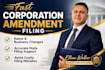 file corporation articles of amendment for name or business changes