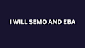 semo and eba recipes design