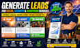 generate leads for solar, security and handyman services