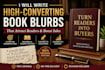 craft a high converting ebook blurb, description, and amazon book description