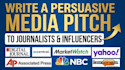 write a persuasive media pitch to journalists