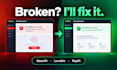 fix and secure your existing base44 app, harden  base44 app
