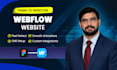 convert figma to webflow website with animations and cms