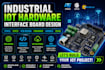 industrial iot hardware interface board design, stm32 esp32 modbus pcb firmware