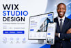wix studio website design, responsive business website, wix studio redesign