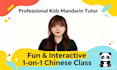 be your professional chinese mandarin tutor for kids and beginners