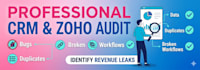 perform a professional zoho CRM audit and optimization