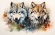 draw animals in realistic style using watercolor