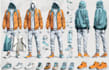 do fashion clothing design technical mockup