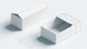 create a pixel perfect packaging box design with die cut