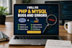 fix PHP mysql bugs and errors in your website