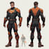 create scifi, fantasy, superhero character design