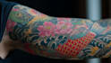make a traditional japanese irezumi tattoo