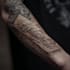 design custom hand lettering and tattoo style logo