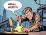 comic book illustration with comic book illustrator