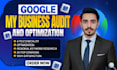 create and optimize google my business profile
