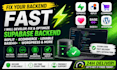 develop supabase backend bug fix replit ecommerce lovable business app wordpress