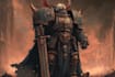 paint warhammer prophecy or vision scene illustration
