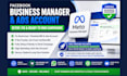 fix and provide with facebook business manager profile fully setup bm with API