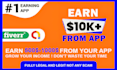 make top money making earning app and game for passive income