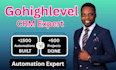 optimize your gohighlevel CRM and automate your client onboarding process
