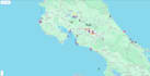 create a custom travel map and itinerary for your trip