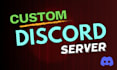 setup discord server for gaming, crypto , dayz,rust, create fivem discord server