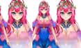 design live2d vtuber model rig anime vtuber model vtube studio vtuber rigging