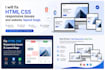 fix html css responsive issues and website layout bugs