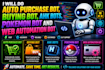 do auto purchase bot,buying bot, ahk bots, pokemon bot and web automation bot