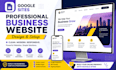 google sites website design business website setup responsive design