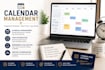 provide expert calendar management and scheduling services