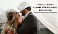 professionally edit wedding photos
