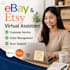 be your ebay or etsy virtual assistant