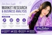 do market research, swot analysis and competitor analysis
