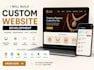 build a business website with admin panel