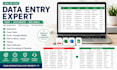 data entry in excel and google sheets