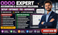 migrate odoo data, fix odoo accounting inventory system, erp errors for business