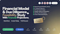 build a financial model and feasibility study with financial projections