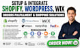 setup shopify wordpress wix orders fulfillment shipstation shippo easyship fedex